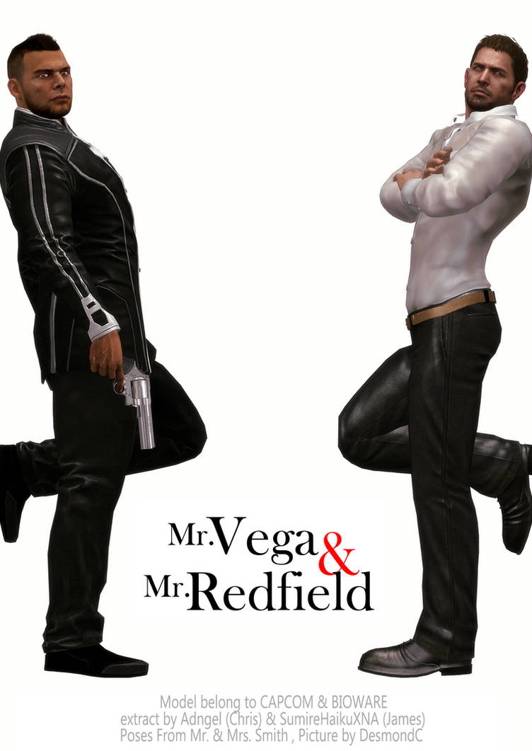 Xna - Mr. Redfield n Mr. Vega 2 by DesmondChan on DeviantArt
