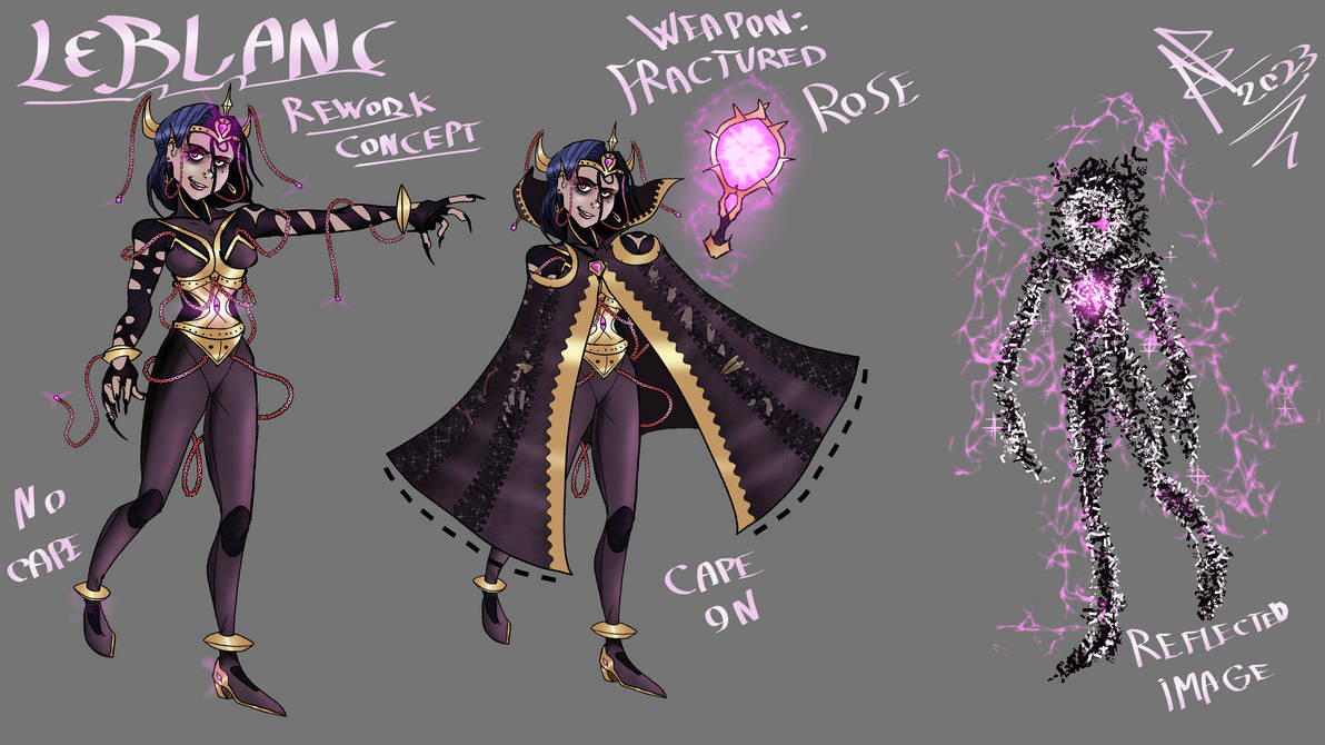 LeBlanc rework Leauge of Legends by ALtheBALL on DeviantArt