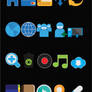 100 Web and App Flat Icons Pack
