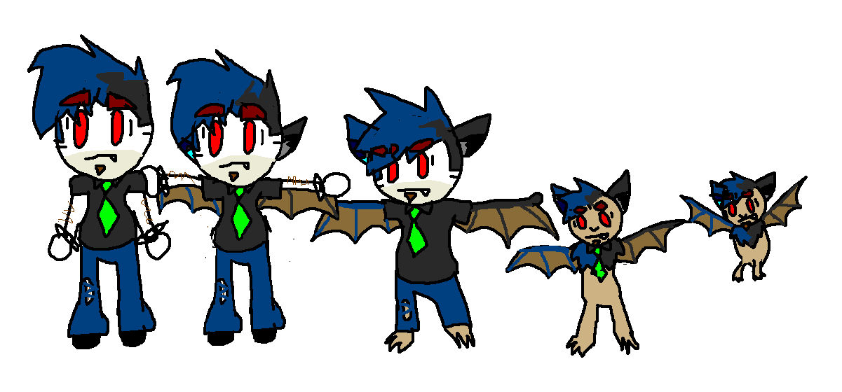 How a bat transformation works by AngelCakez2006 on DeviantArt