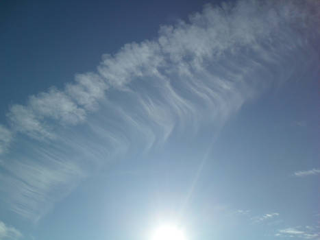 Sky full of rare clouds