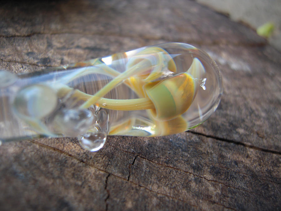Triple Mushroom implosion~ Oil Dabber by HappyHollowGlass Triple Mushroom implosion~ Oil Dabber by HappyHollowGlass