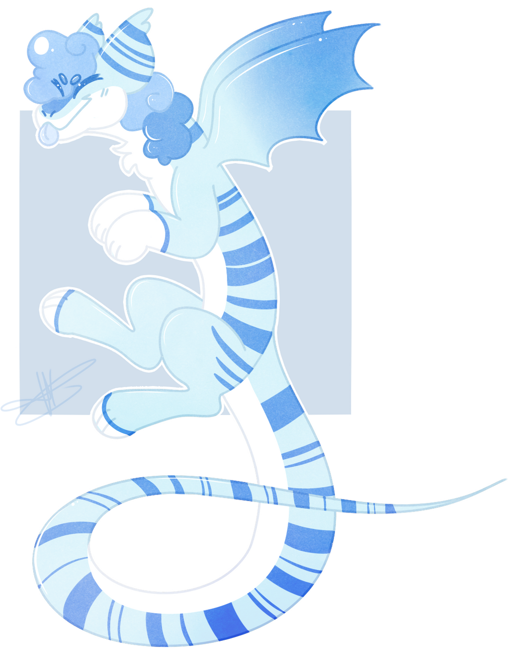 Art Trade w/ ObviousDoggo! by SQUISH-DEMON