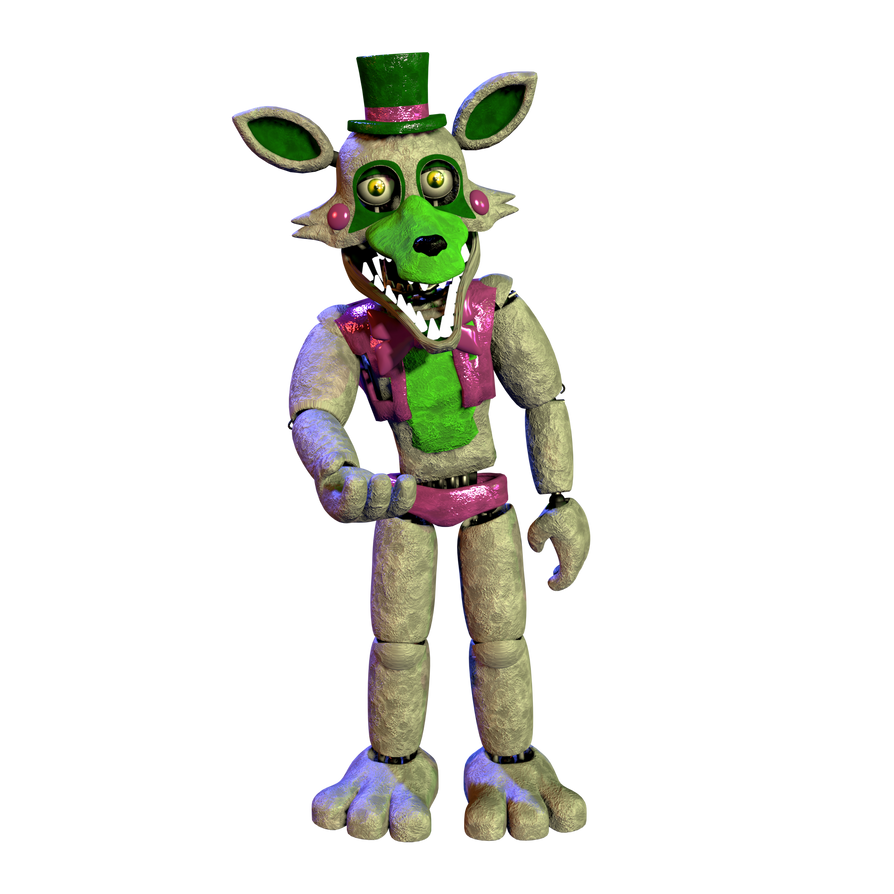 Greenfox/fixed Tangle (blender download) by DecayedBonnie on DeviantArt