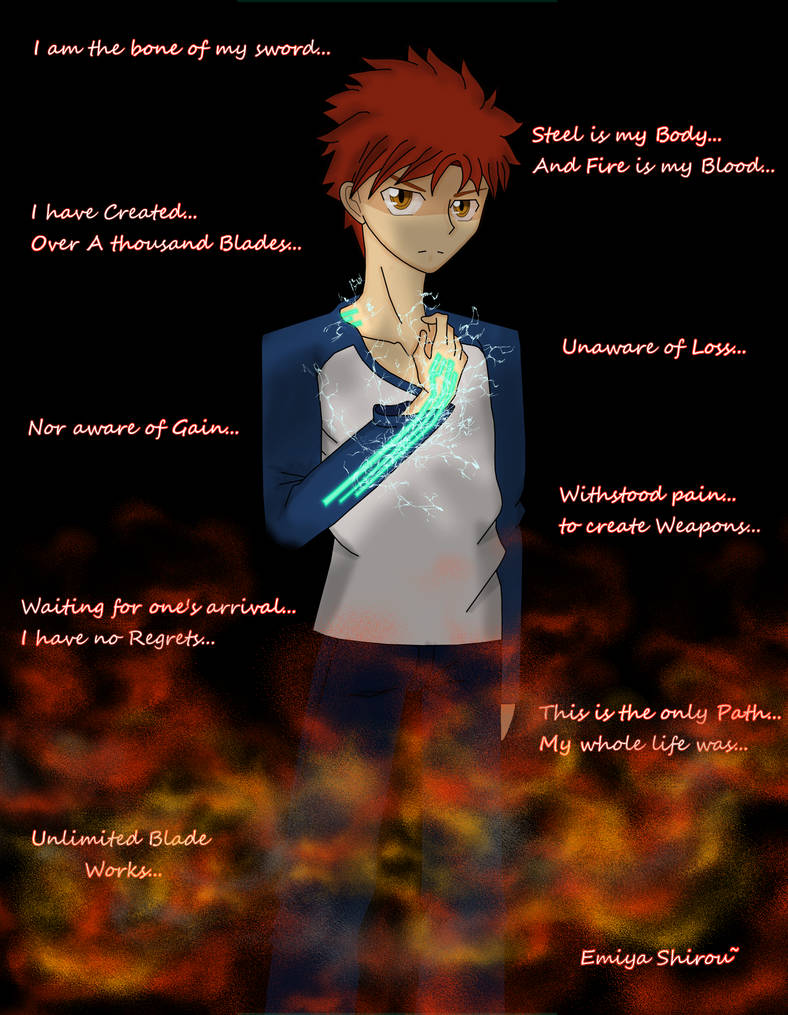 Fate/Stay Night Shirou Emiya Fate/Stay Online by TaguKami on DeviantArt