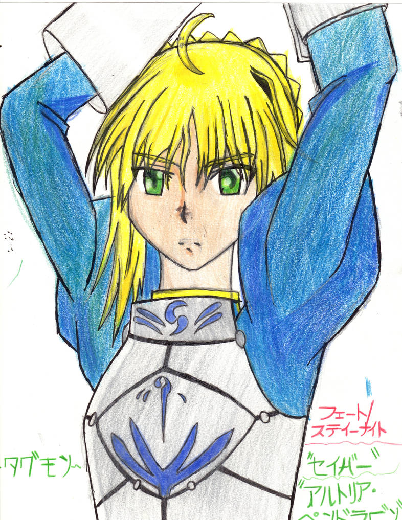 Fate/Zero - Saber Excalibur by tagumonman55 on DeviantArt