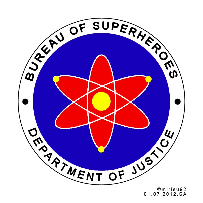 Bureau of Superheroes Official Seal - Draft