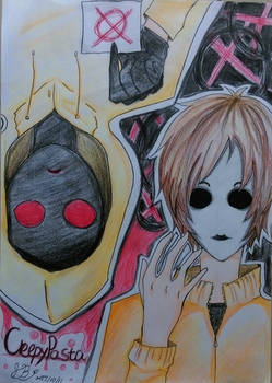 Creepypasta-Masky and Hoodie