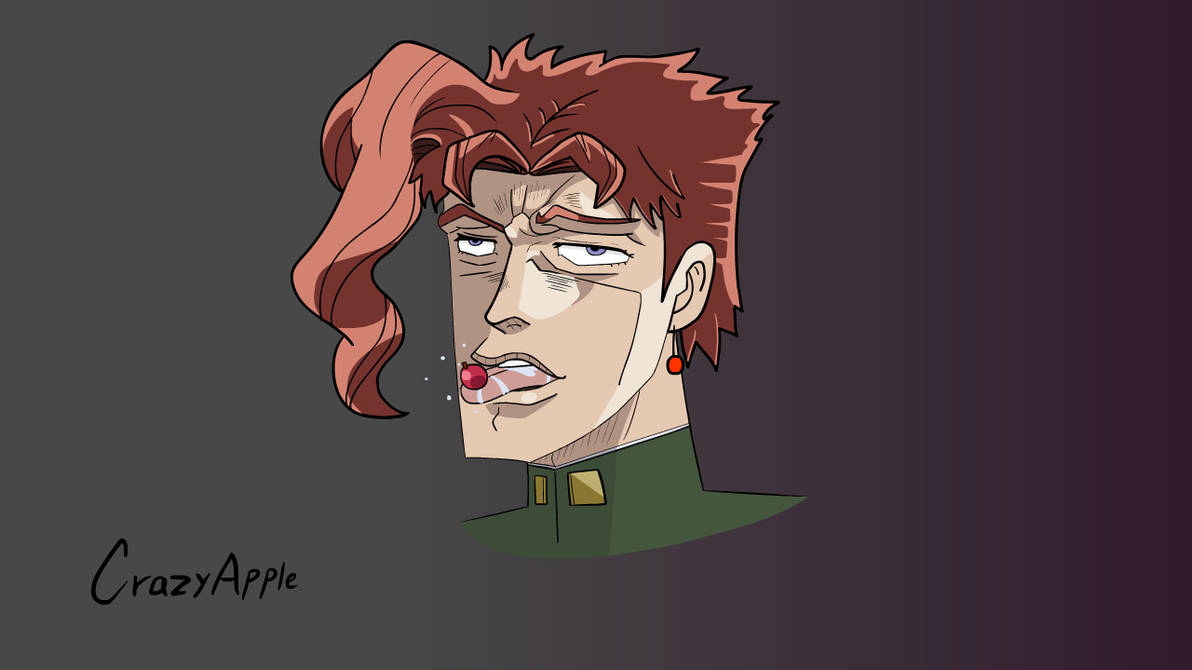Kakyoin LERO LERO LERO by Crazyapple236 on DeviantArt