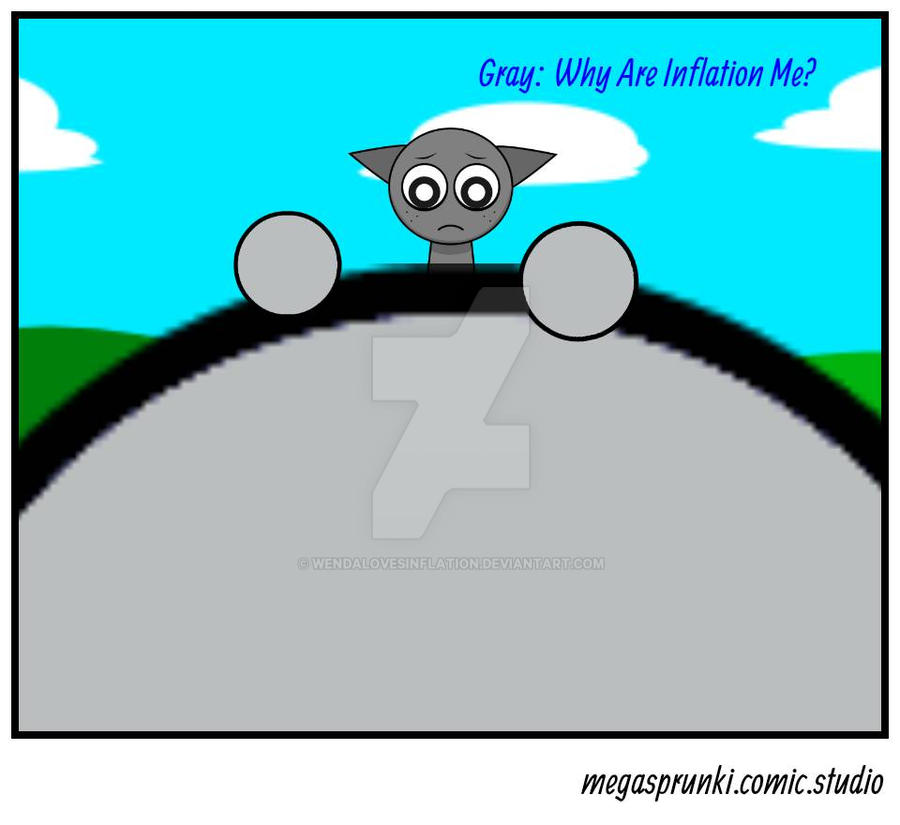 Gray Sprunki Inflated by WendaLovesInflation on DeviantArt