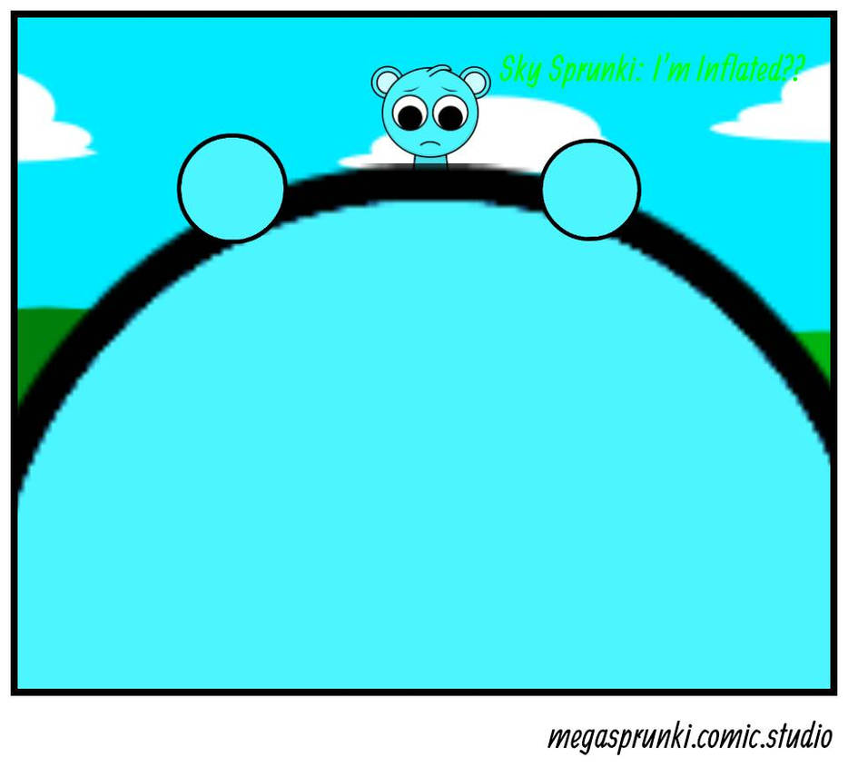 Sky Sprunki Inflated by WendaLovesInflation on DeviantArt