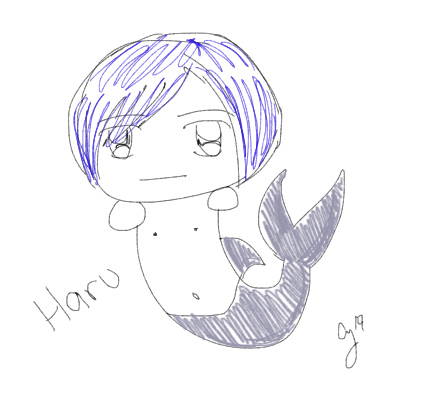 Chibi Haru Dolphin