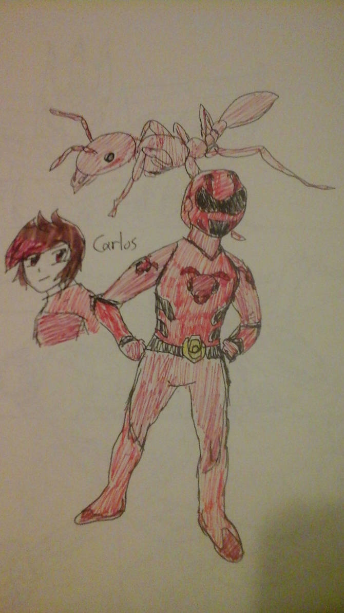 Red Fire Ant Ranger by AvengerOfIron3401 on DeviantArt