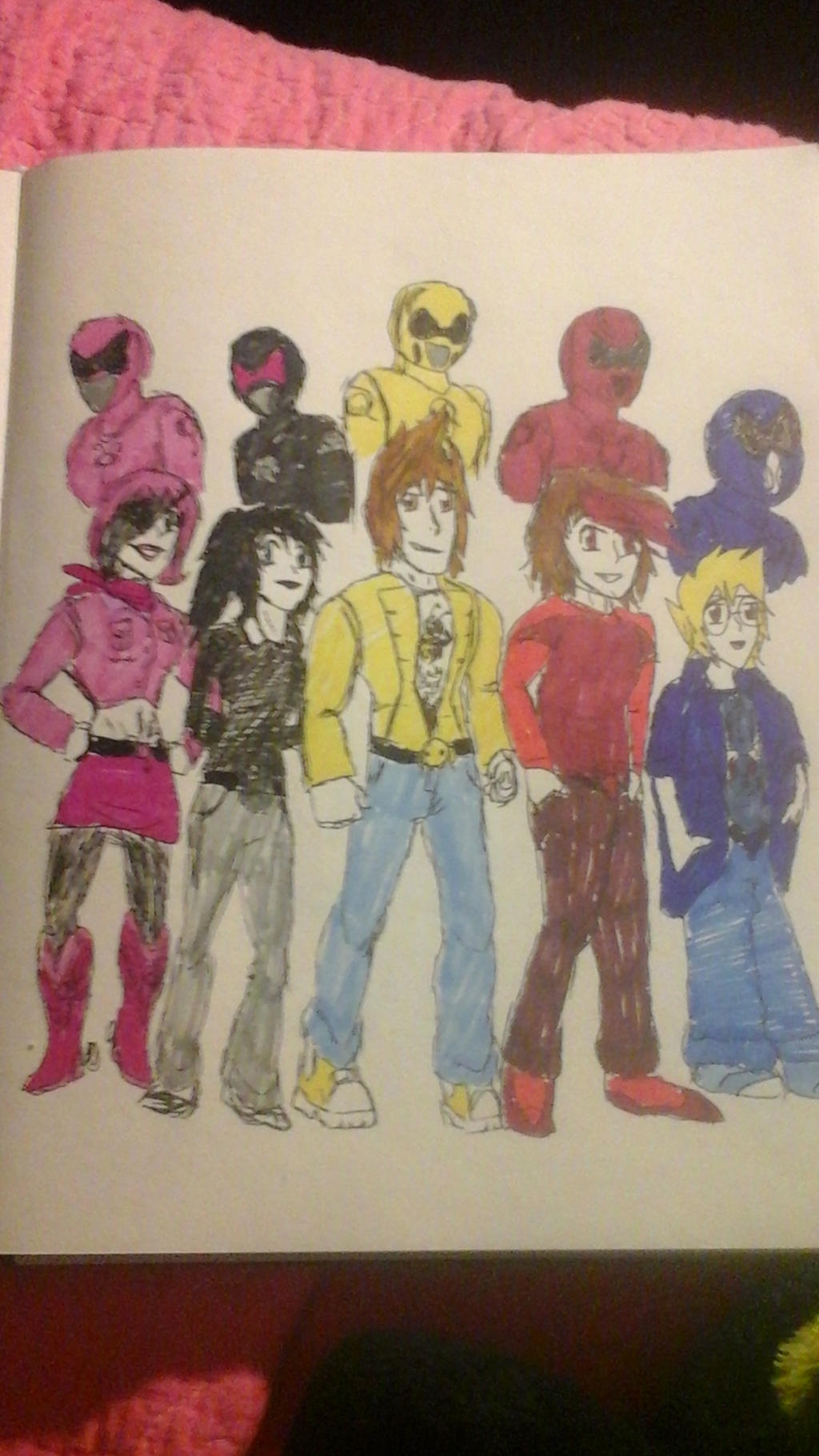 Combo Rangers Deviantart Rangers by AvengerOfIron3401 on DeviantArt