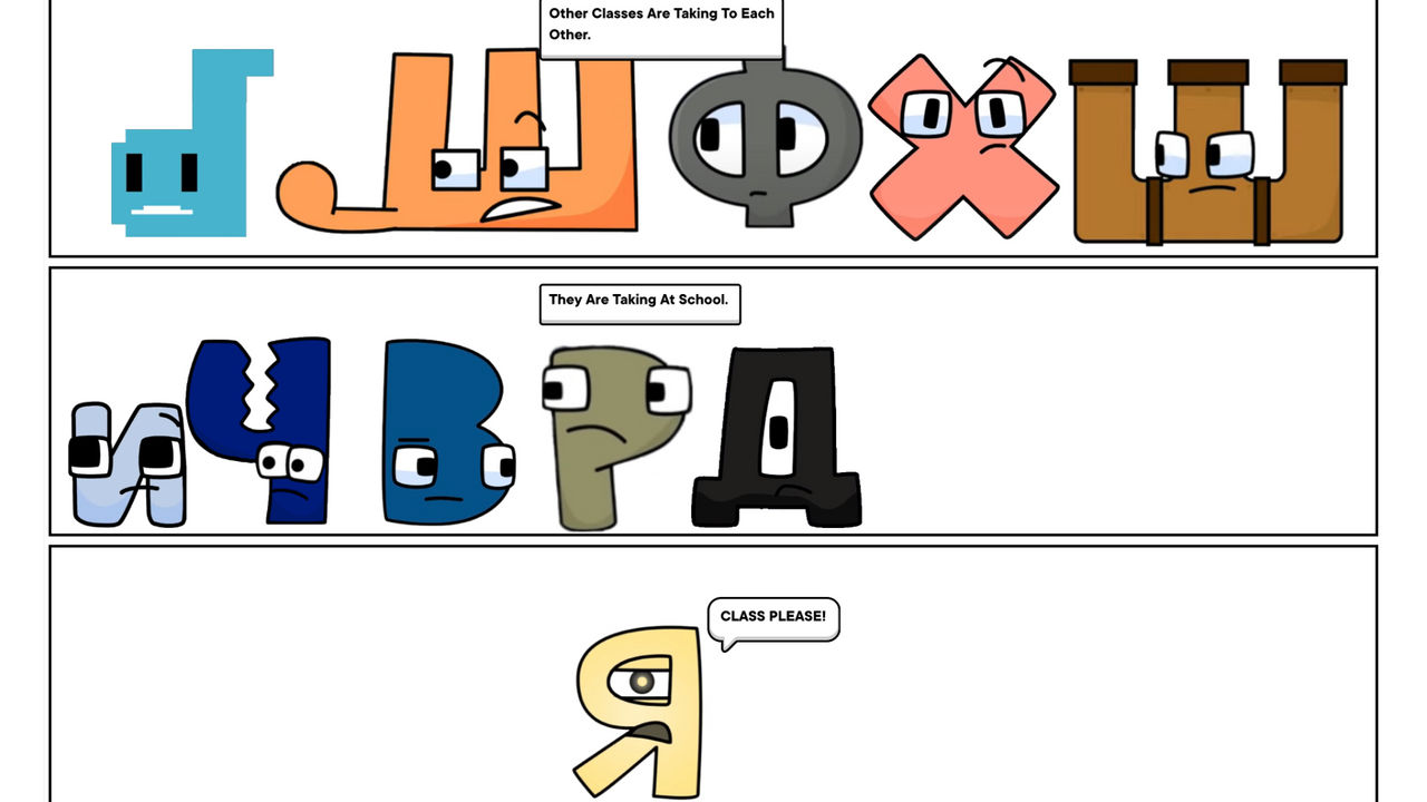 Russian Alphabet Lore Comics With Texts Part 49. by GaicaPenny640
