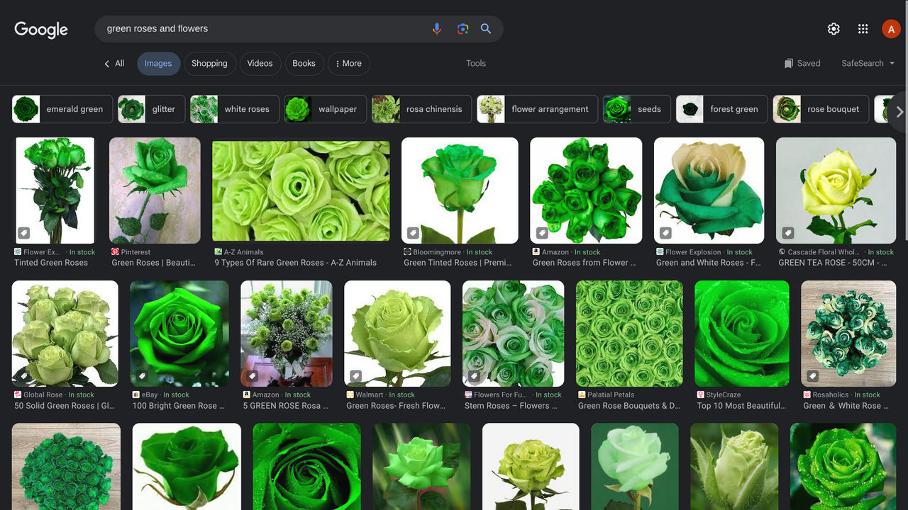 Green Roses Abstract Display Green Roses And Flowers! by GaicaPenny640 on DeviantArt