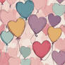 Pretty Heart Balloons