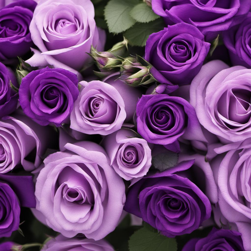 Purpl Roses Beautiful And Pretty Purple Roses And Flowers by GaicaPenny640 on ...