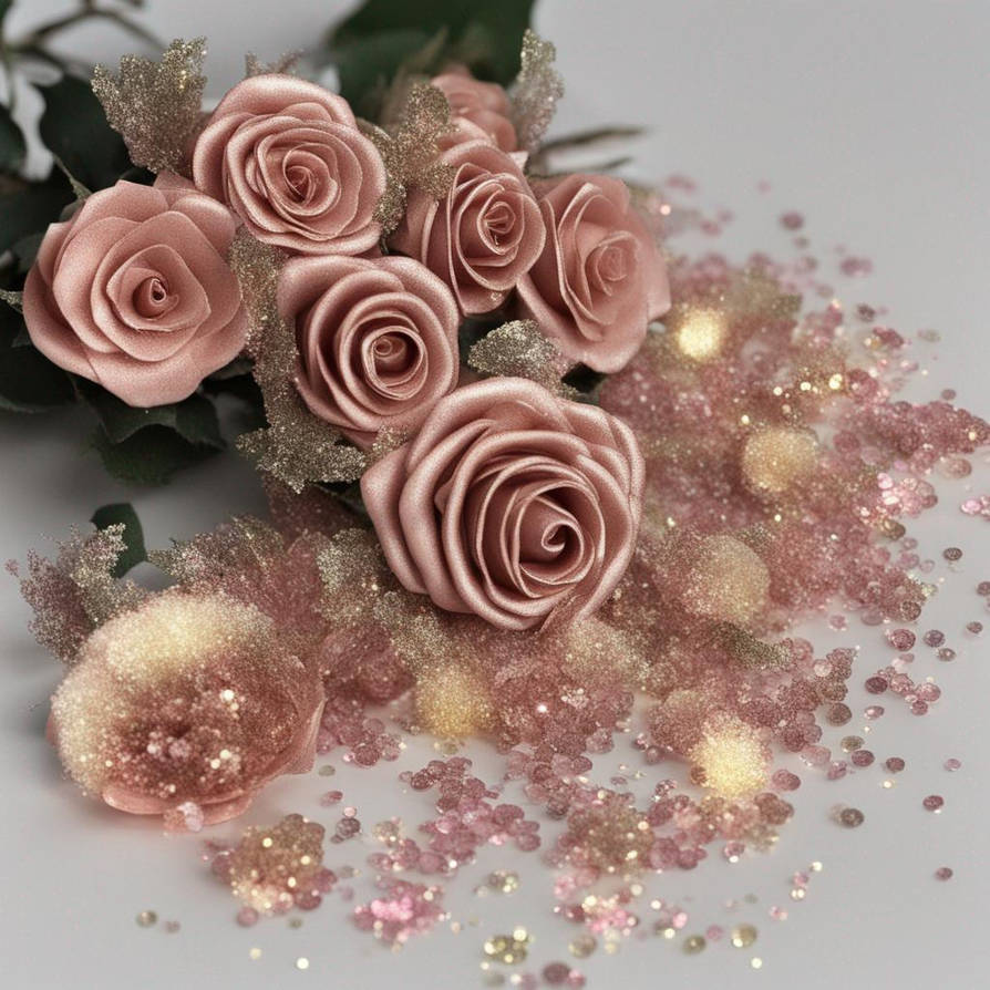 Glitter Roses And Flowers by GaicaPenny640 on DeviantArt
