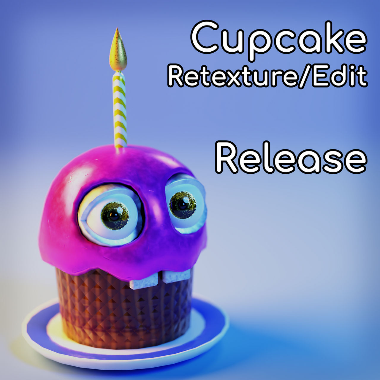 Cupcake Rework Cupcake Retexture - Release by DingKong14 on DeviantArt