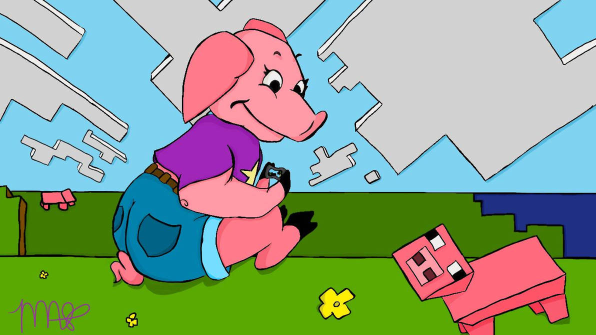 Minecraft Piggy (July 2019) by biloxibelle01 on DeviantArt