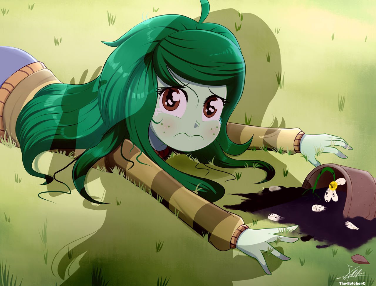 .Are you ok?.... (EqG) by TheButcherX on DeviantArt(02)