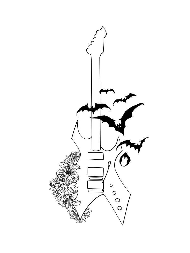Eddie Munson tattoo design by OliverSound on DeviantArt