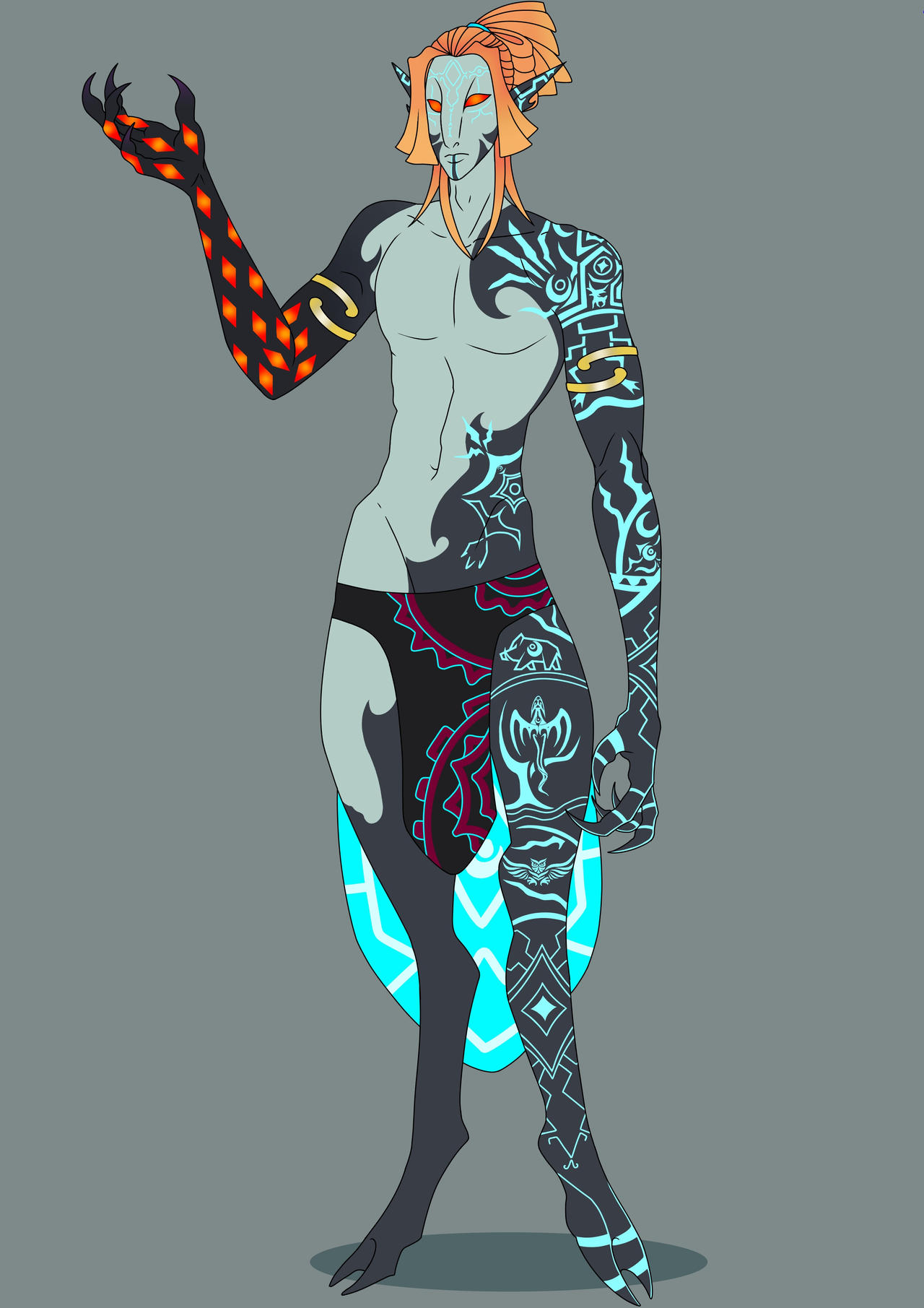 Tiwli Genjima the Twili Prince of old. by OliverSound on DeviantArt
