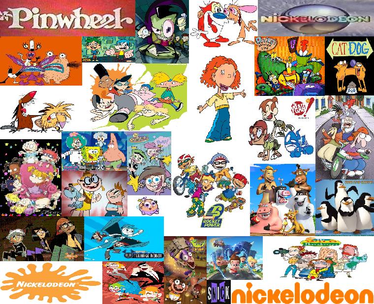 Nickelodeon Collage by EightchGee89 on DeviantArt Nickelodeon Collage by EightchGee89 on DeviantArt