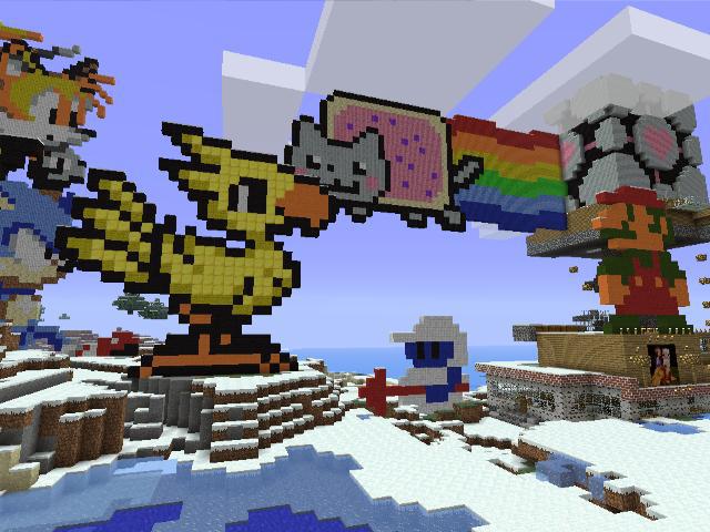 NyanSonic the Digging Italian Chocobo Cube