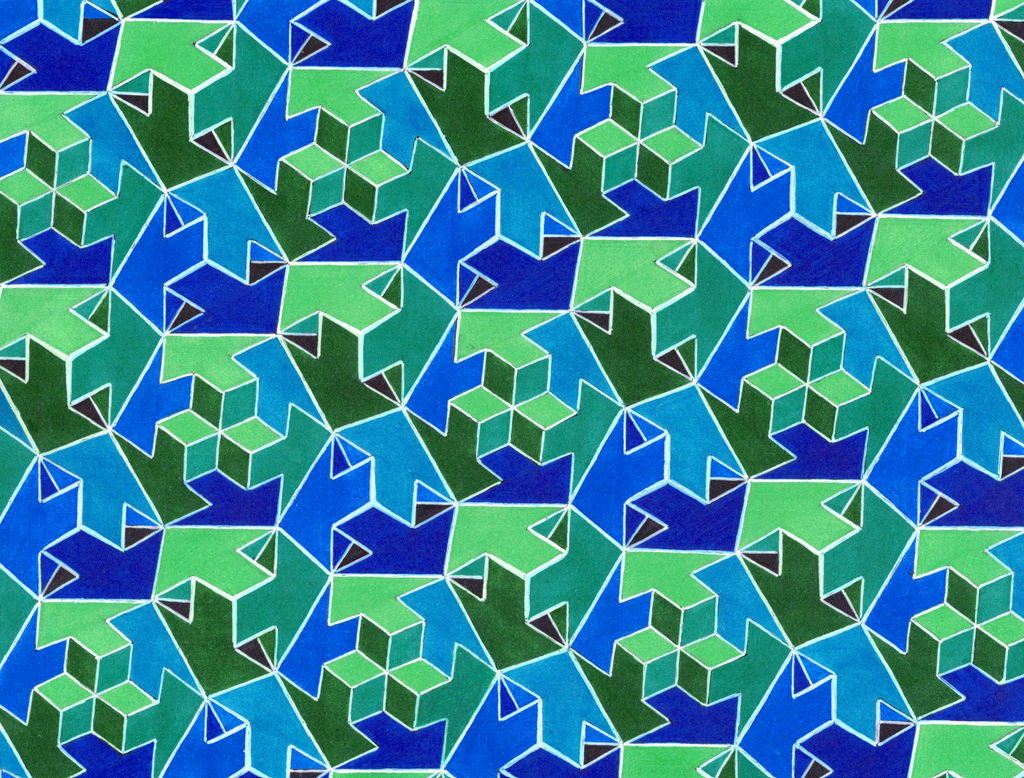 Arrows Tessellation by Eye-Psy on DeviantArt
