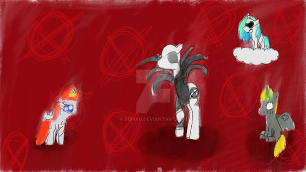 Mlp Slender Slender Pony Awaken! by sofiyo on DeviantArt