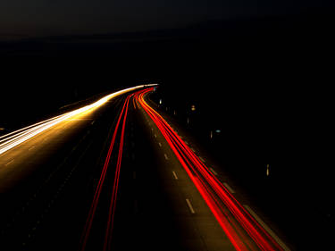 Autobahn @ Night