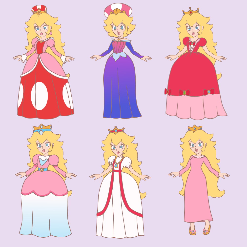 princess peach old dress Princess Peach
