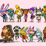 Animal Crossing x Metal Gear Solid Lineup