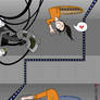 Chell loves GLaDOS