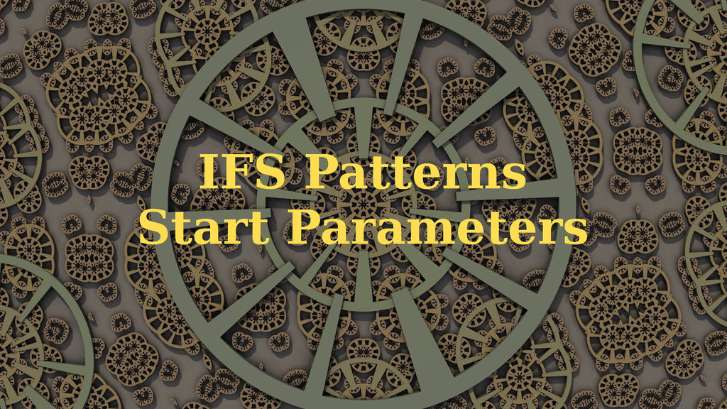 Start Parameters: IFS Patterns