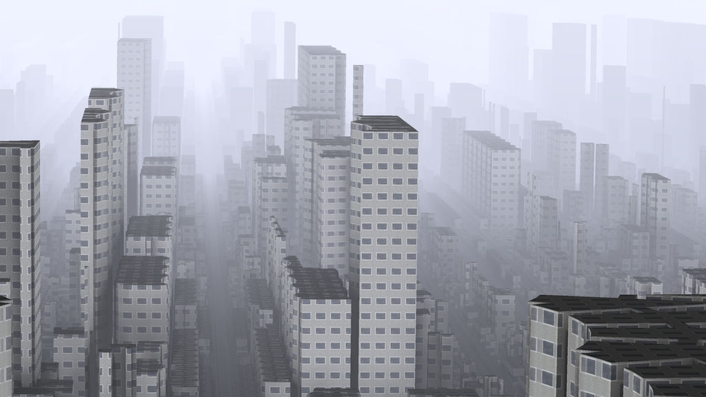 Monochrome City by hypex2772