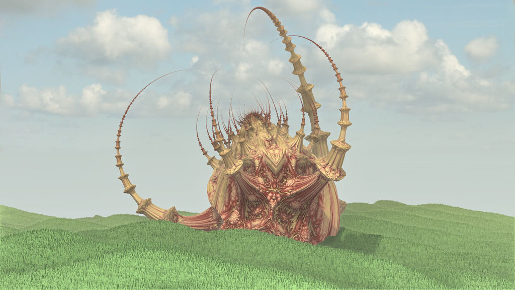 Monsters of Fractal XV - The Aculeatus by hypex2772