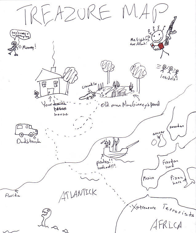 Treezer Map TREAZURE MAP by rosstopher on DeviantArt
