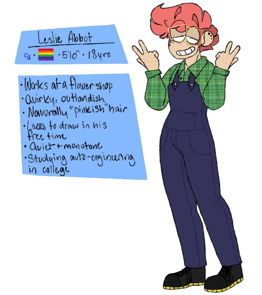leslie ref (dec 2018) by coyotemocha on DeviantArt