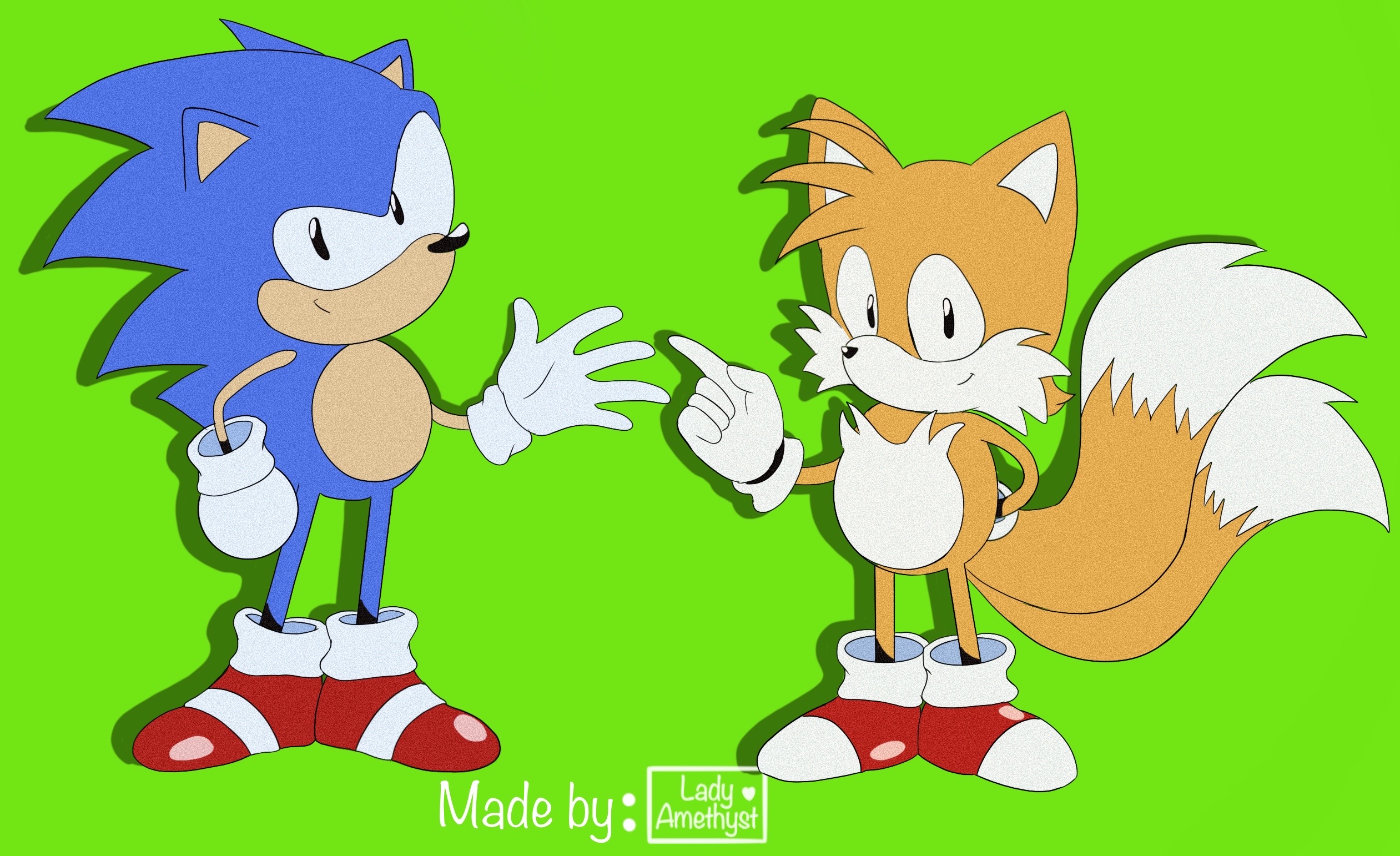 Junio Sonic and Tails by MissSypher99 on DeviantArt