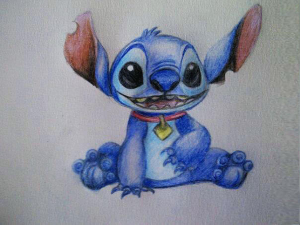Stitch Pencil Drawing by Hh0LLy on DeviantArt