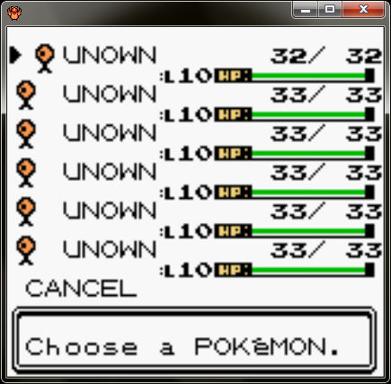 THE UNOWN HOUSE? (POKEMON CRYSTAL CLEAR) 