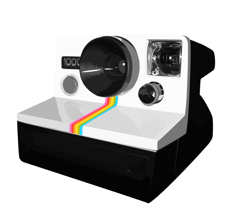 Polaroid Camera Vector