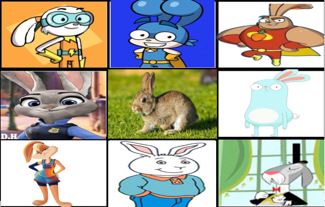 My Favorite Rabbit Characters by amjedart7 on DeviantArt