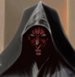 Darth Maul Portrait Digital