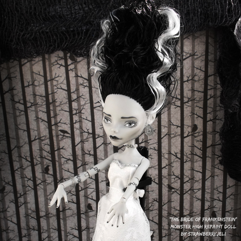 Bride of Frankenstein - Monster High Repaint