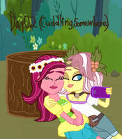 Gloriette (Day 02) Cuddling Somewhere by kTd1993