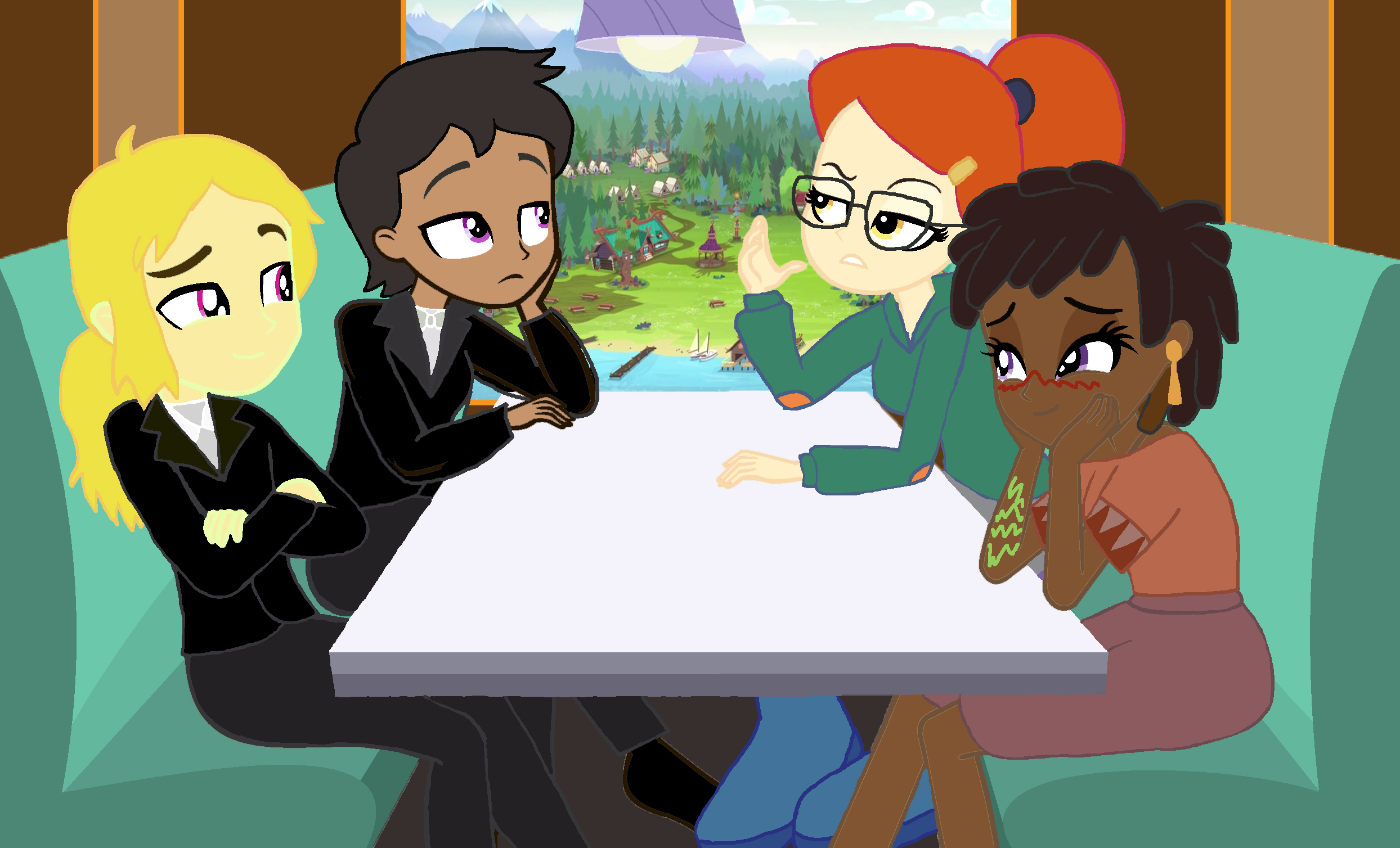 Infinity Train Couples- Art Trade by kTd1993 on DeviantArt